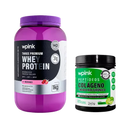 Whey protein morango + colágeno limão - wp